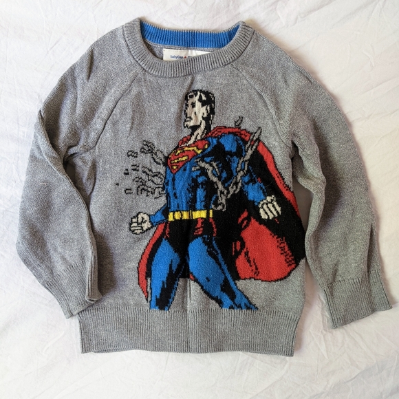 Baby Gap Superman sweater size 3T
